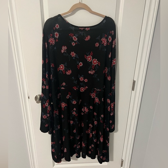 NWT Torrid Long Sleeve Mini Jersey Skater Dress - Picture 5 of 8